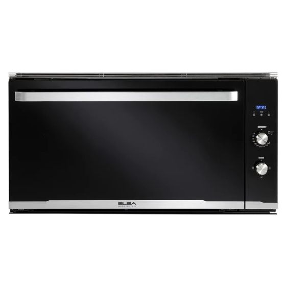 Elba Built-in Gas Oven, with Grill, 74 Liters, Black- ELIO 910 G