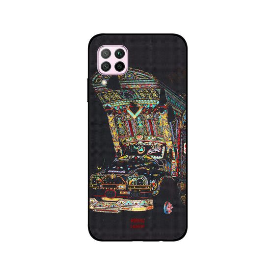 Moreau Laurent Truck In Dark Printed Back Cover for Huawei Nova 7i