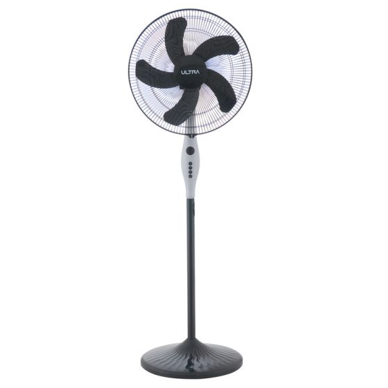 ULTRA Stand Fan, 18 Inch, Black and Grey- UFS18E2
