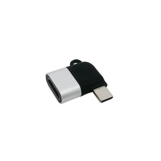 محول من USB فئة C إلى HDTV -اسود وفضي
