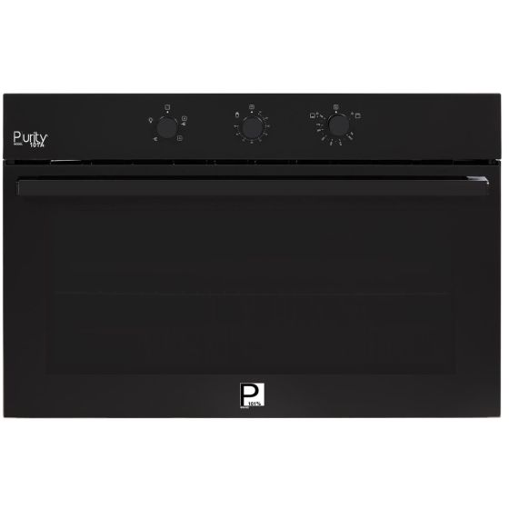 Purity Built-in Gas Oven, with Grill, 105 Liters, Black- OPT903GG