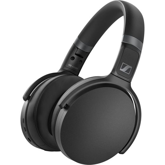 SENNHEISER HD 450BT Bluetooth 5.0 Wireless Headphone with Active Noise Cancellation - 30-Hour Battery Life, USB-C Fast Charging, Virtual Assistant Button, Foldable - Black