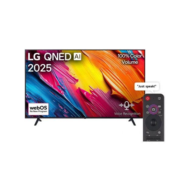 تلفزيون ال جي 75 بوصة، QNED سمارت، بدقة 4K UHD بريسفير داخلي - 75QNED70A6A