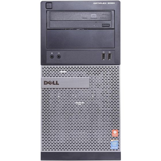 كيسة كمبيوتر ديل اوبتيبلكس 3020 ميني تاور، انتل كور i3-4130، هارد HDD سعة 500 جيجا، 8 جيجا رام، شاشة انتل HD جرافيكس، دوس - اسود