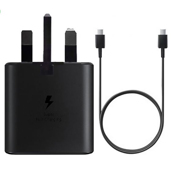 EP-TA800 Fast Charger 25W 3 Pin 5V-3A Or 9V-2.77A Or 5.9V-3A Or 11V-2.25A - Black