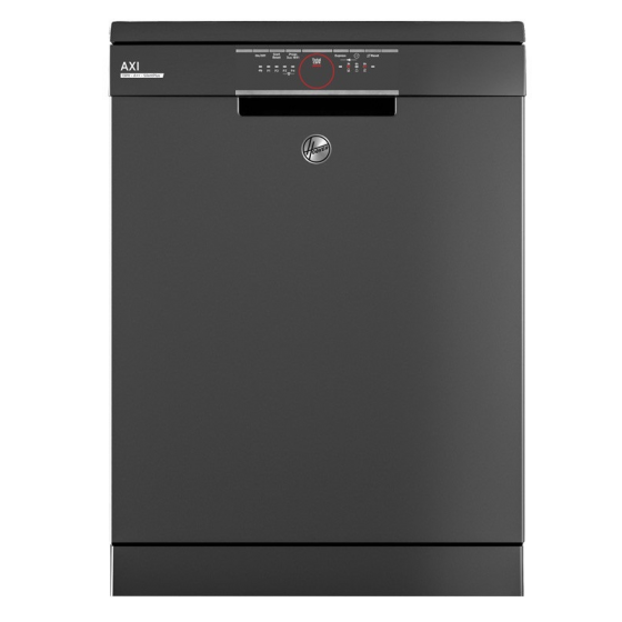 Hoover Freestanding Dishwasher, 13 Persons, 5 Programs, Silver- HDPN1L360PA-EGY
