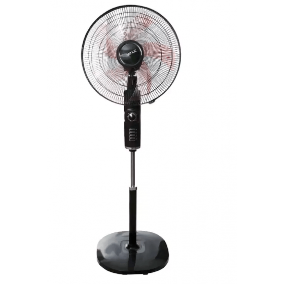 Castle Stand Fan, 18 Inch, Black - FAS2018