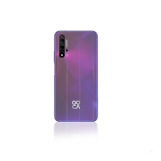 Armor Shiny Back Protector for Huawei Nova 5T - Transparent