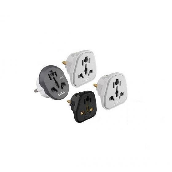 iLOCK 4-Piece Converter, 1 Triple Port, 3500 Watt - Multi Color