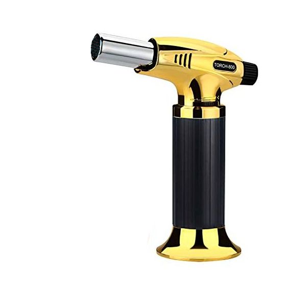 Torch With Adjustable Flame, Gold – Torch800