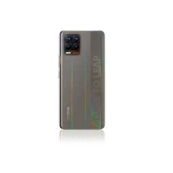 Armor Shiny Back Protector for Realme 8 - Transparent