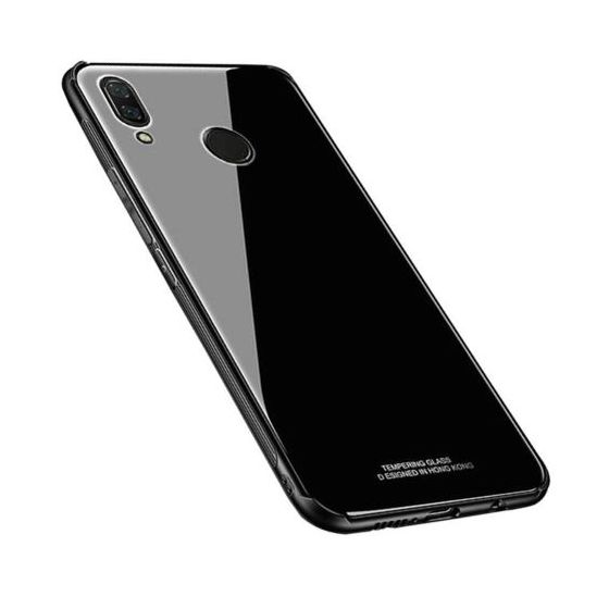 Armor Black Pattern Back Cover for Huawei Nova 3