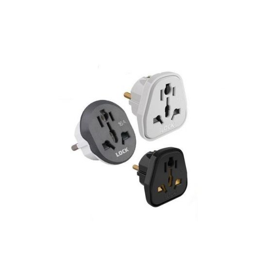 iLOCK 3-Piece Converter, 1 Triple Port, 3500 Watt - Multi Color