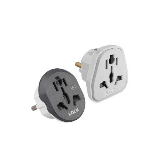 iLOCK 2-Piece Converter, 1 Triple Port, 3500 Watt - Multi Color