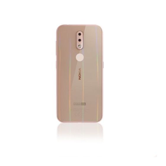 Armor Shiny Back Protector for Nokia 4.2 - Transparent