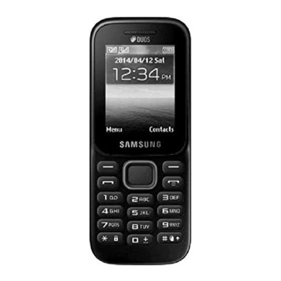 سامسونج B310E بشريحتين، 512 ميجا، رام، شبكة 2G GSM - اسود بدون ضمان