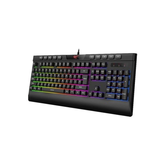Havit Wired Gaming Keyboard, Black - HV-KB487L
