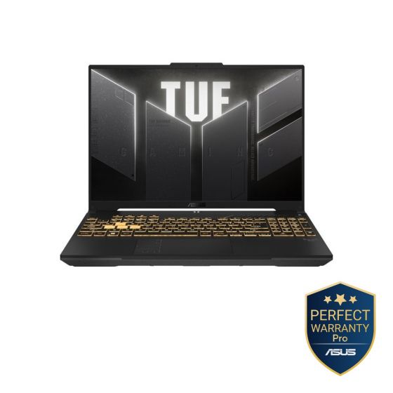 لاب توب جيمنج اسوس تاف F16 2024 FX607VJ-RL165W، انتل كور 5-210H، هارد SSD سعة 512 جيجا، رام 16 جيجا، شاشة 16 بوصة IPS بدقة WUXGA، كارت شاشة انفيديا جي فورس RTX 3050 سعة 6 جيجا GDDR6، ويندوز 11 - رمادي ميتشا