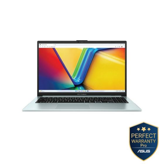 ASUS Vivobook Go 15 E1504FA-BP083W Laptop, AMD Ryzen 3 7320U, 256GB SSD, 8GB RAM, 15.6 Inch, FHD, 60Hz, AMD Radeon Graphics, Windows 11 - Green Grey