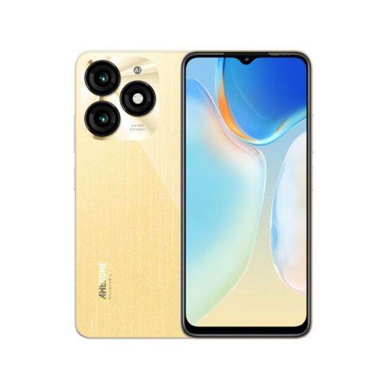 اي تيل A70 بشريحتين، 256 جيجا، 12 جيجا رام، شبكة 4G LTE، ذهبى - A665L