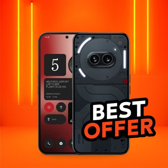 Nothing Phone 2A, 256GB, 12GB RAM, 4G LTE, Dual SIM - Black