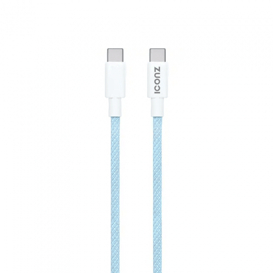 Iconz Link C25 USB Type-C Cable, 1 Meter, Blue and White - XBCC3W 