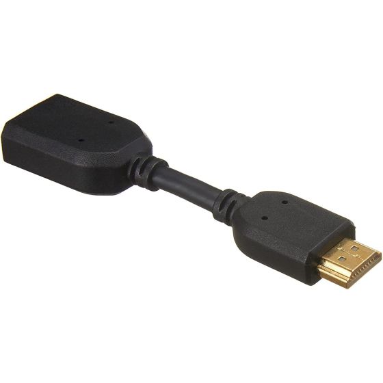 Keendex Kx2217 HDMI Male to Female Adapter - Black-result.feed.gl_electronics-size