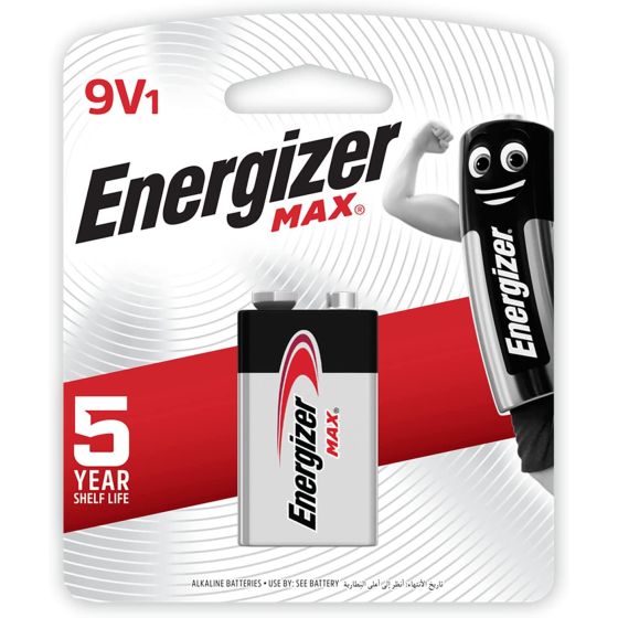 Energizer 9V1 Battery, 1 Piece, 9V