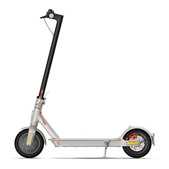 Xiaomi Mi 3 Digital Electric Scooter, 100KG, Black and Silver - BHR4853GL