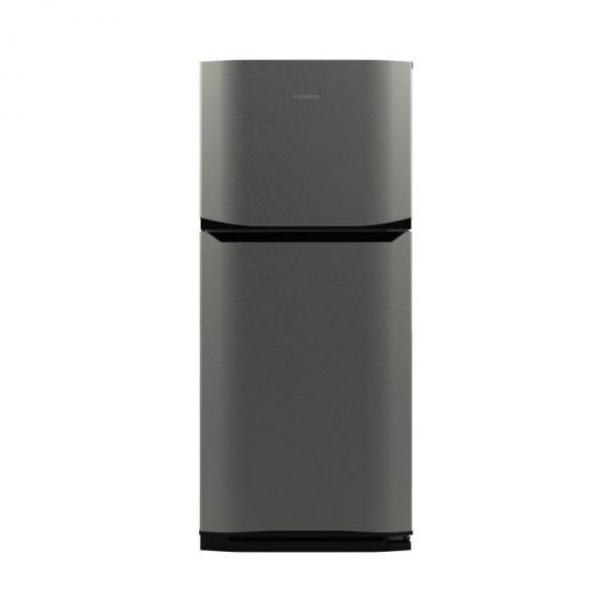 Tornado No Frost Top Freezer Refrigerator, 304 Liters, Dark Stainless - F33FTDST