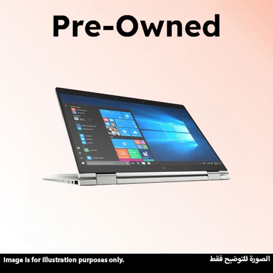 HP EliteBook x360 1030 G2 Laptop, Intel Core i5-7300U, 256GB SSD, 8GB RAM, 13.3 Inch FHD, Intel HD Graphics 620, Windows 10 Pro - Silver (Pre-Owned), Grade A, 6 Months Warranty