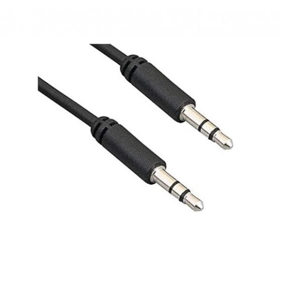 Lenovo Aux Audio Cable, 1.5 Meters, Black - KX 3389