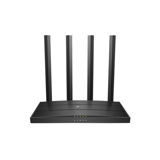 TP-Link AC1200 Dual Band Wi-Fi Router With 4 Antennas, Black - Archer C6