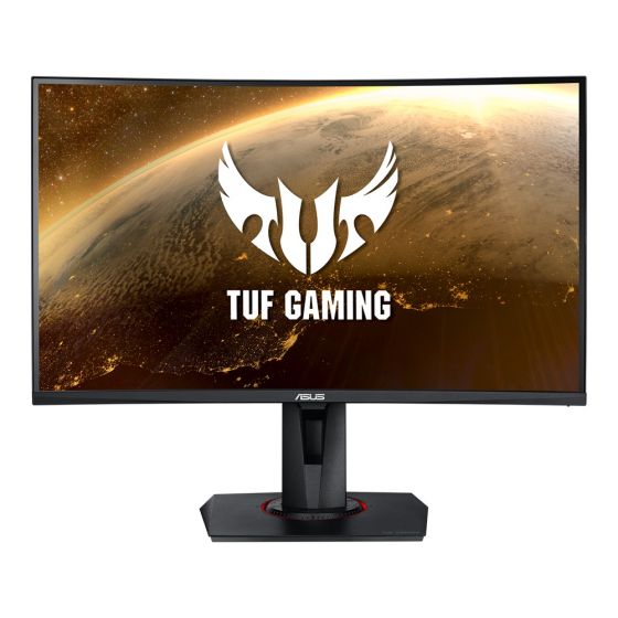Asus TUF Gaming 27 Inch, 165Hz, 1ms, WQHD Curved Gaming Monitor, Black - VG27WQ