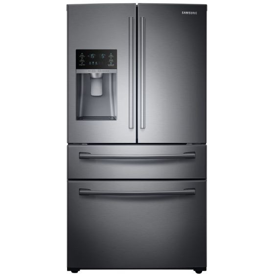 Samsung French door Refrigerator 606 liters, Silver  - RF28HMEDBSG
