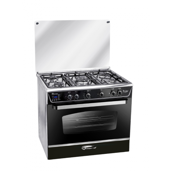 بوتجاز غاز يونيون اير، 5 شعلات- C6090SS-GC-511-IDSF-T-2W