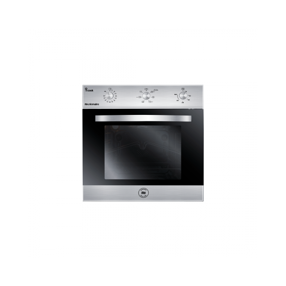 Unionaire Built-in Dual Fuel Oven,60 Liters, Stainless Steel - BO66S119SFAL