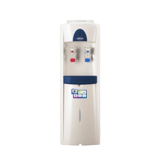 مبرد مياه بيرجن سخن وبارد، أبيض - WFD- 330