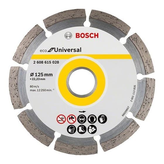 Bosch Diamond Cutting Disc, 125mm, 5 Inch - 2608615028