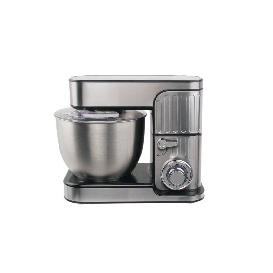 Black and White Stand Mixer, 1300 Watt, Silver