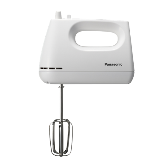Panasonic Hand Mixer, 175 Watt, White - MK-GH3