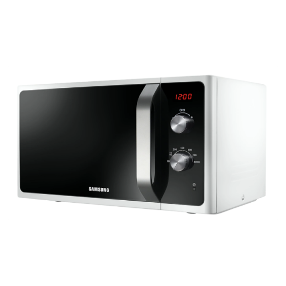 Samsung Solo Microwave, 23 Liters, 1150 Watt, White - MS23F300EEW GY