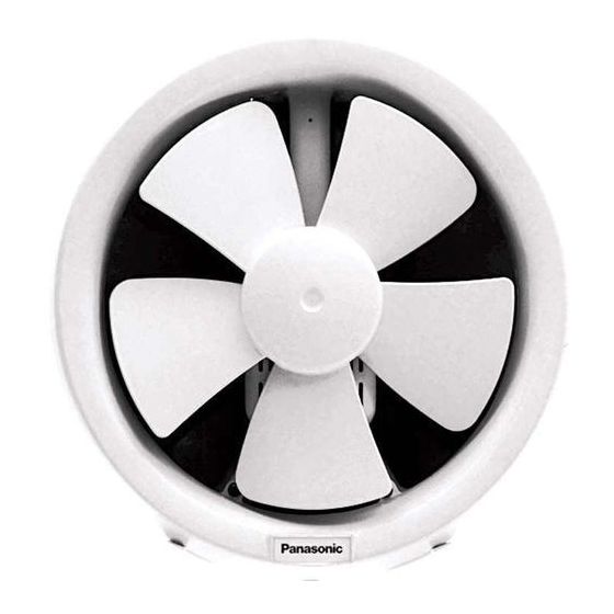 Panasonic Ventilating Fan, 20 CM, White - FV-20RG3E1 