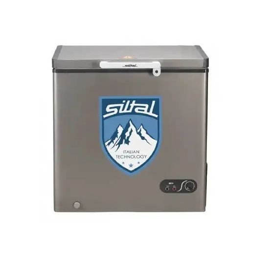 ديب فريزر افقي ديفروست سيلتال، 270 لتر، فضي - CF270