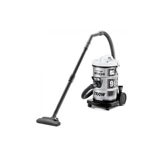 Hitachi Pail Can Vacuum Cleaner 2100 Watt, with Telescopic pipe & Dusting brush - CV-960BR