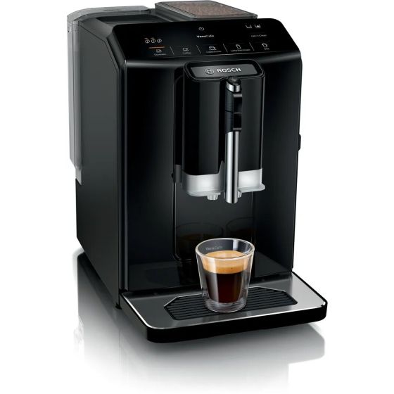 Bosch Series 2 VeroCafe Espresso Coffee Machine, 1.4 Liters, 1300 Watt, Piano Black - TIE20119
