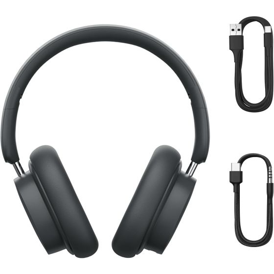 Baseus Bowie D05 Wireless Headphones, Grey - 6932172626037