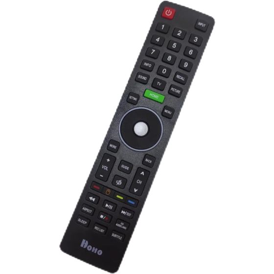 Hoho Remote Control for Hoho Smart TV  - Black