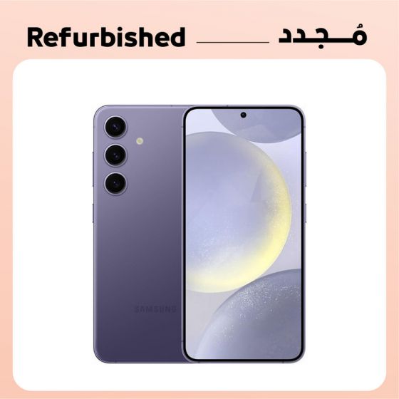 Refurbished Samsung Galaxy S24 Plus, 256GB, 12GB RAM, 5G, Dual SIM - Cobalt Violet, Diamond Grade, 12 Months Warranty