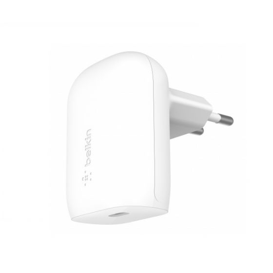 شاحن بيلكن، بقوة 30 وات، بموصل USB فئة C، ابيض - WCA005vfWH